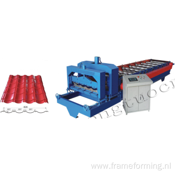 deck glazed tile roof panel machine glazed profile tile machine